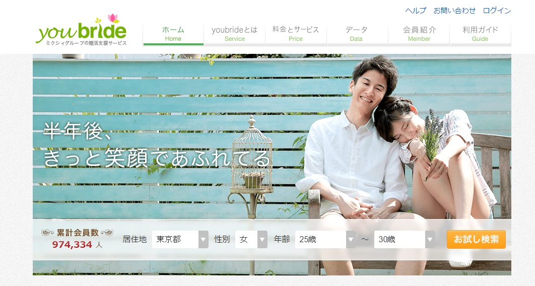 ユーブライド婚活・ライブドア系